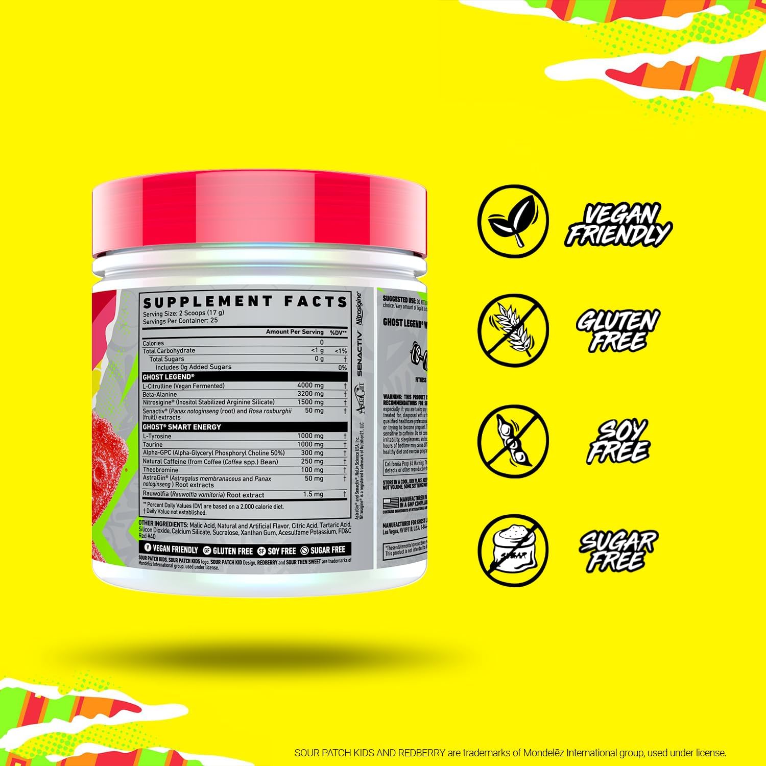 GHOST LEGEND PreWorkout Review