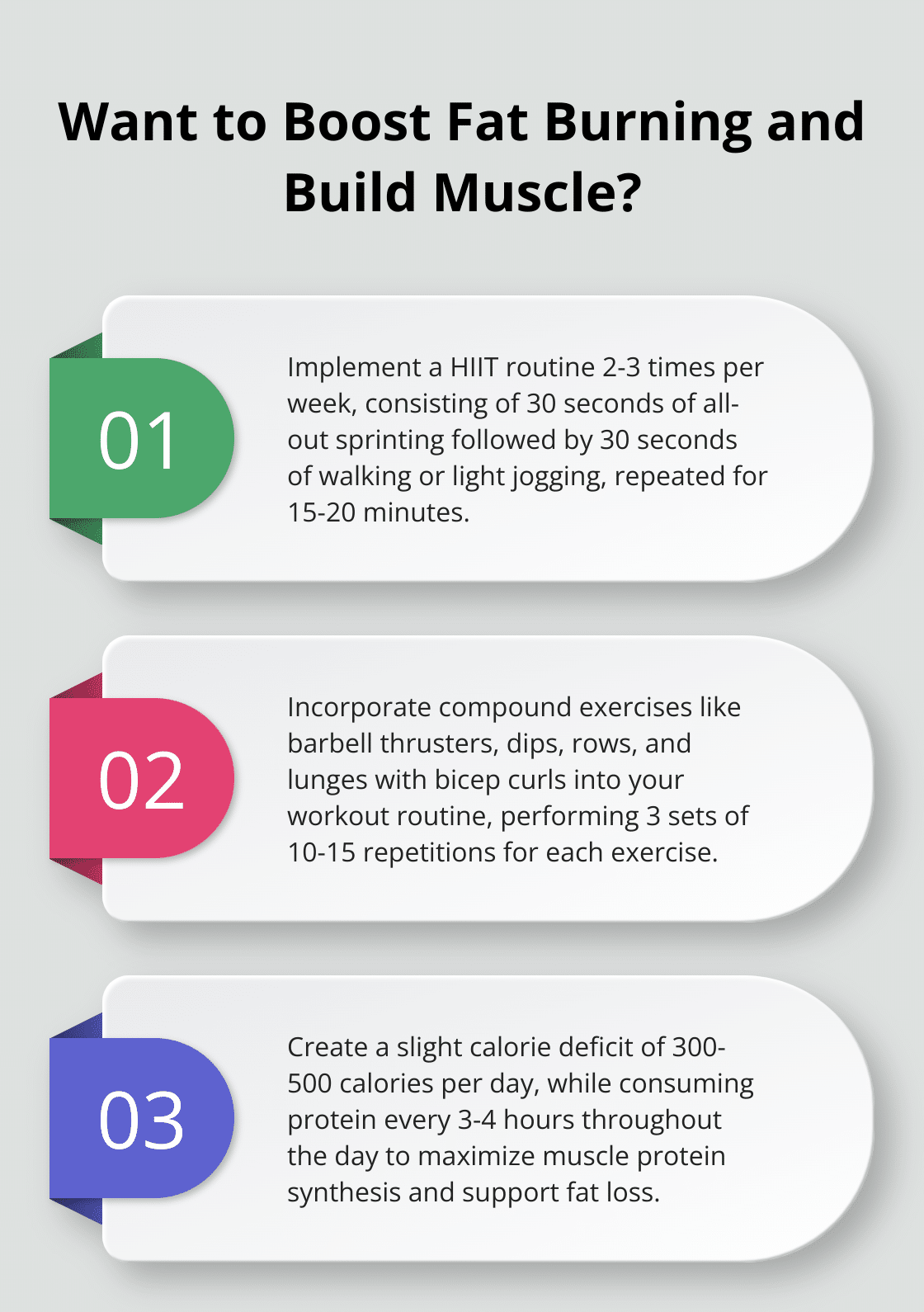 Fact - Want to Boost Fat Burning and Build Muscle?